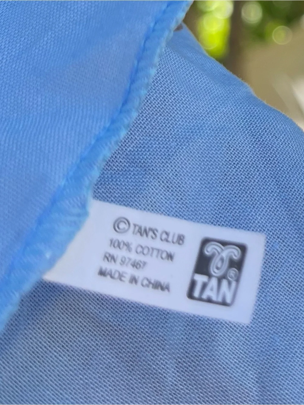 Golf Wang × Tyler The Creator Golf Wang Save the Bees Bandana in Blue.